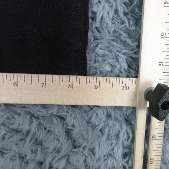 VERVET Jeans Womens 31 Black Bella High Rise Flare Frayed Hem 30x27* V2520N NWT - Picture 8 of 16